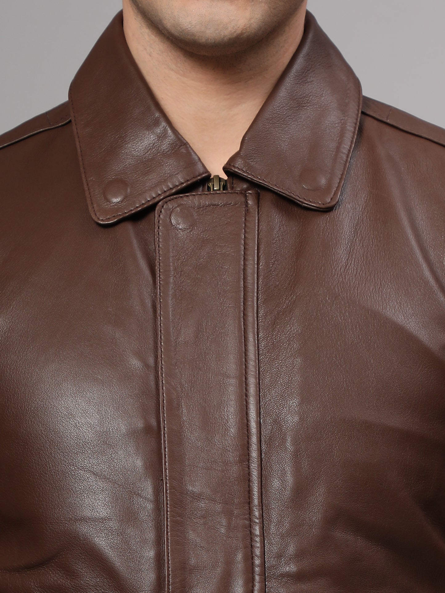 Theory Varsity Jacket | Genuine Leather Jacket for Men