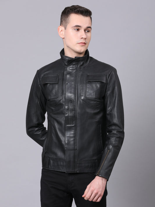 Oakley Sheepskin Bomber Leather Jacket