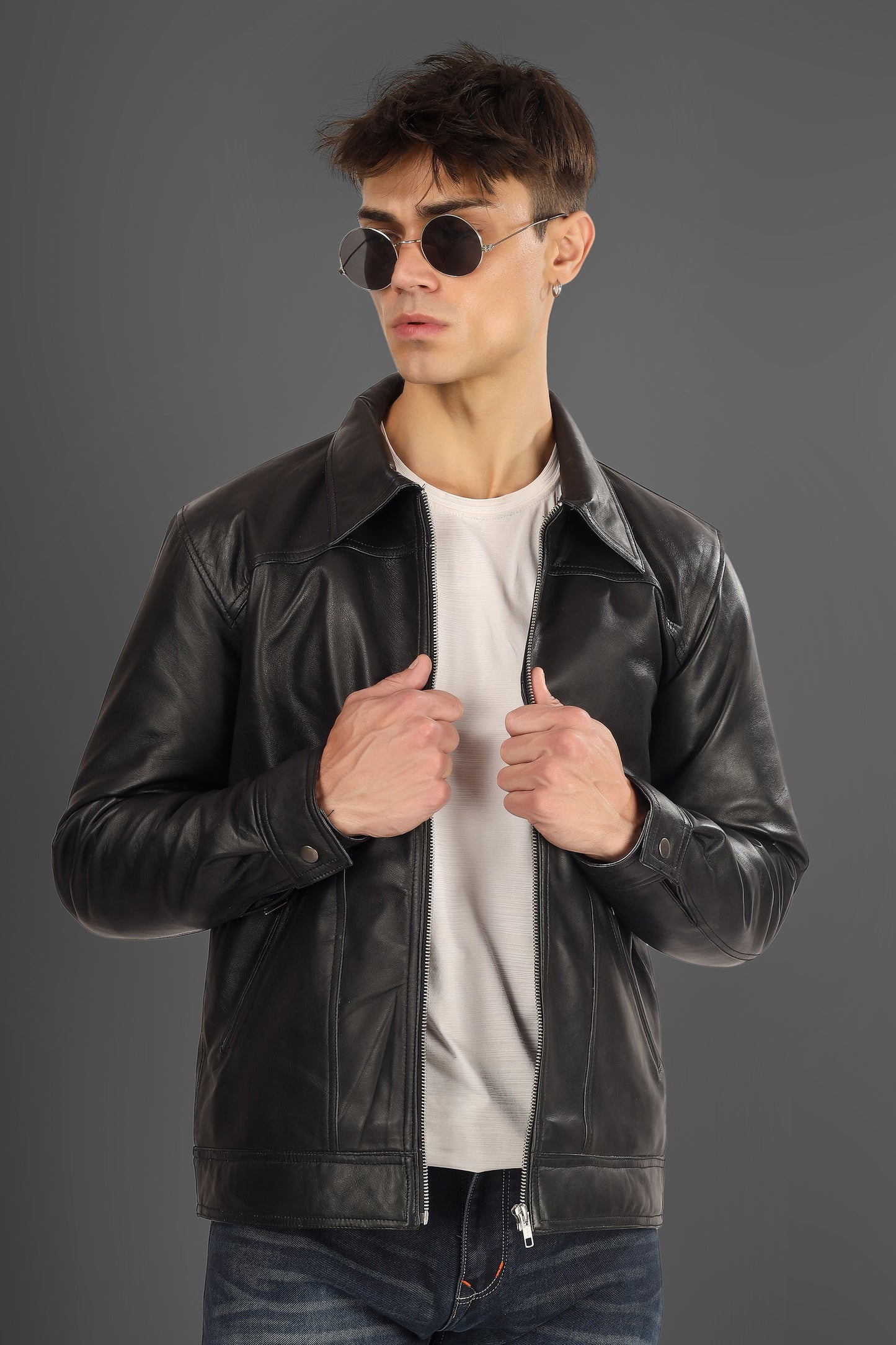 The Rouge & Rave Black Leather Jacket