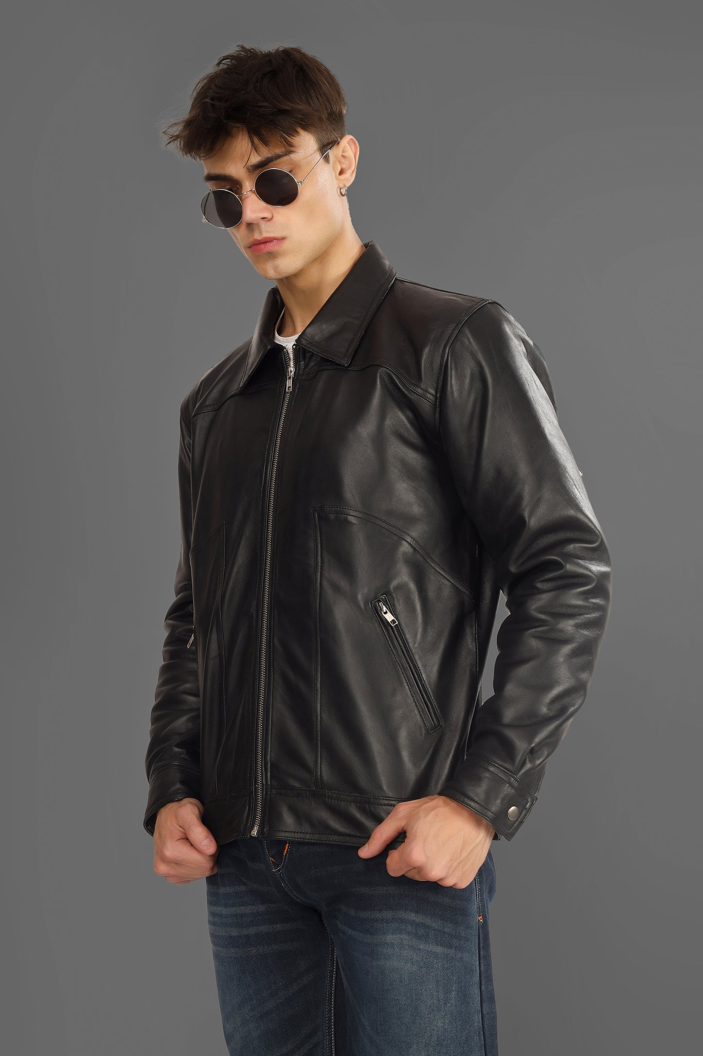 The Rouge & Rave Black Leather Jacket