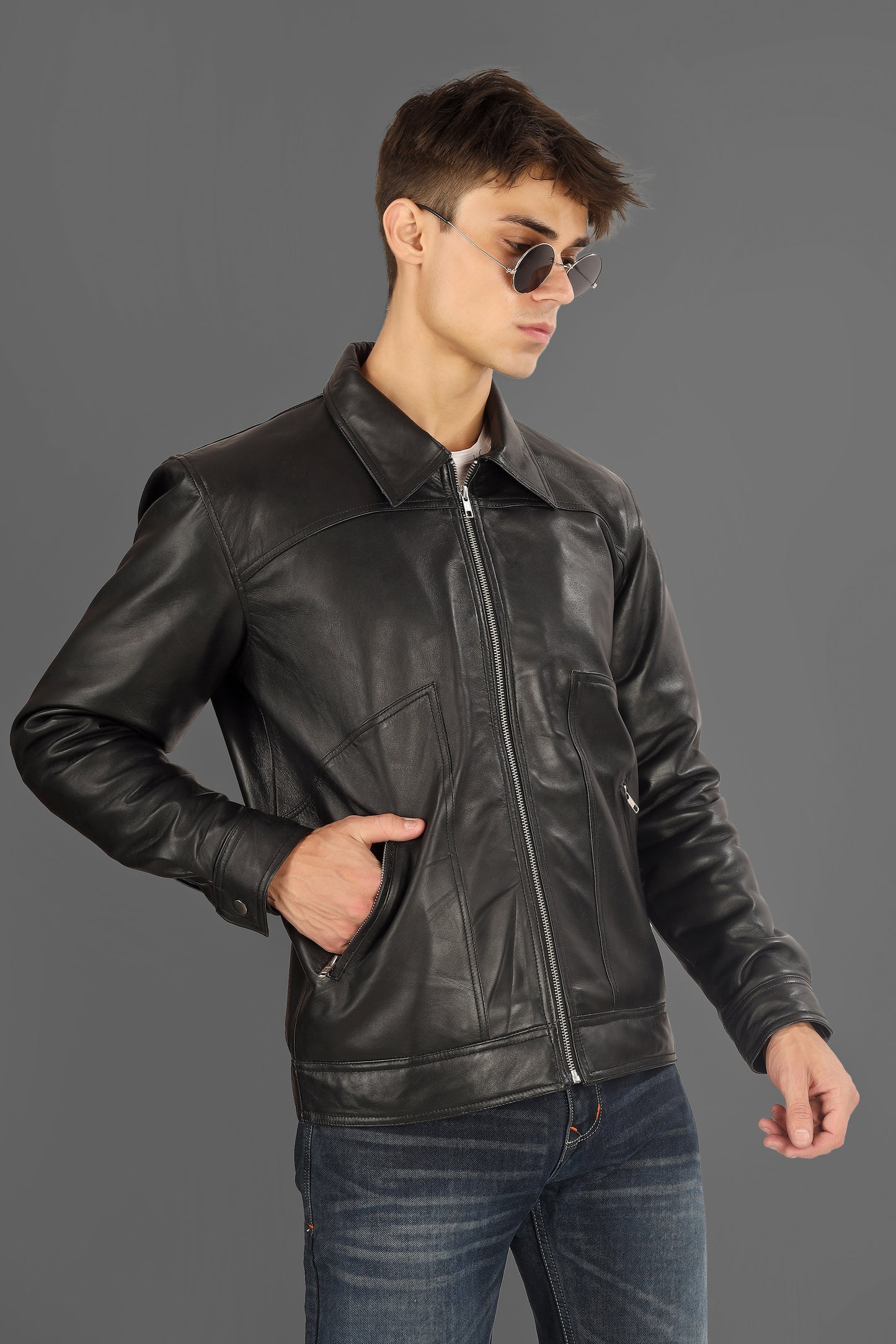 The Rouge & Rave Black Leather Jacket