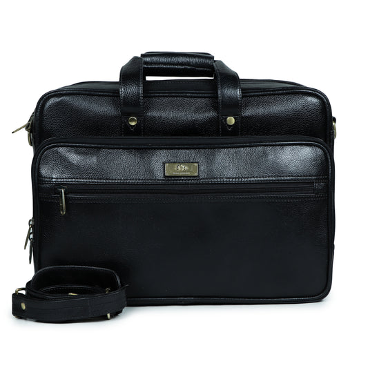 Men's Executive Shoulder Bag : Genuine Leather